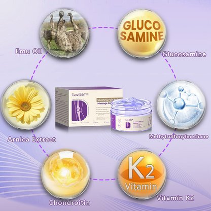 ⏰Black Friday Limited-Time Special Offer: BUY 1 GET 1 FREE🔥Lovilds™ Turmeric & Emu Oil Arthritis Soothing Pain Relief Massage Gel 👨‍⚕️ American Osteopathic Association (AOA) Approved